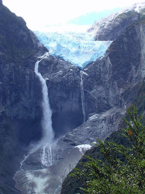 Photo: Dejah - Hanging Glacier , Chile