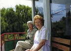 Morag and Rena on houseboat River Murray 2012