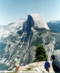 Half Dome from the Panorama trail Yosemite 1992ish