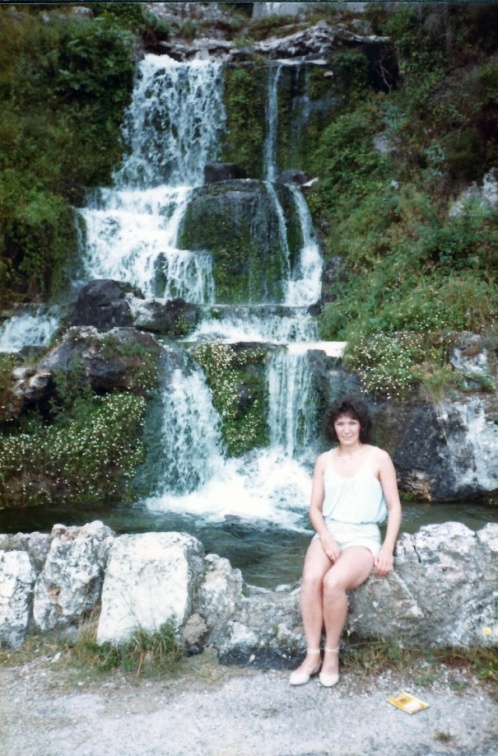 Sue Barber waterfall Monte Carlo