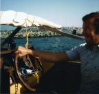 Me in Steve Harris boat