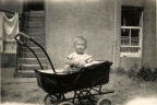 me in my pram Millport 1949